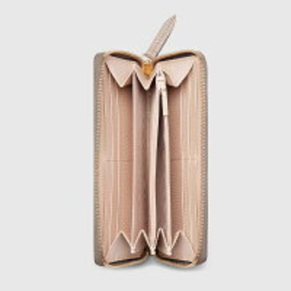 Gucci GG Zip Around Wallet Pink Interior - Picture 2 of 3